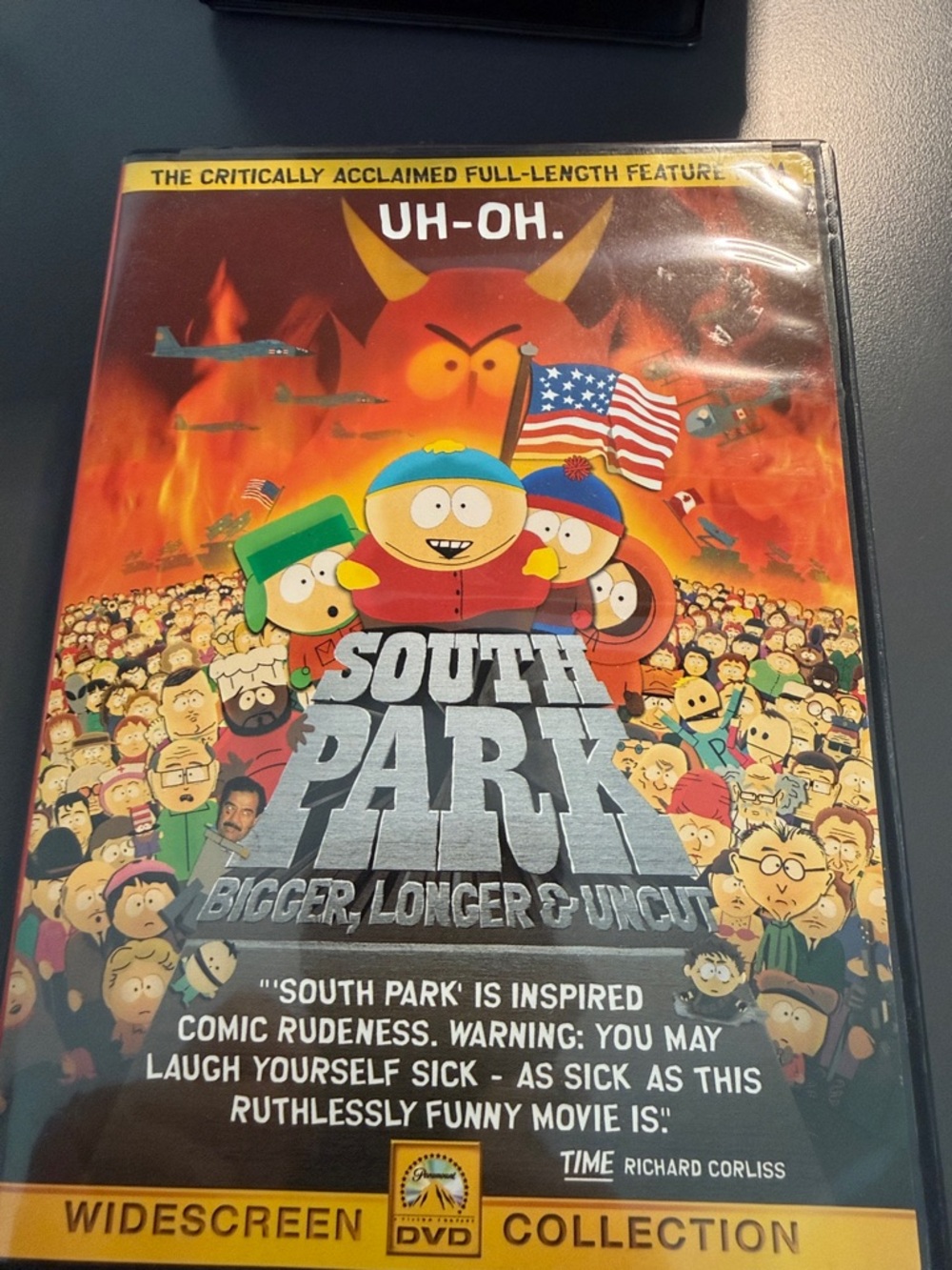 South Park Bigger, Longer & Uncut dvd Widescreen Collection EUC Trey Parker